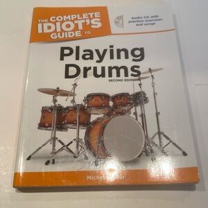 NWT “The Complete Idiot’s Guide to Playing Drums”
